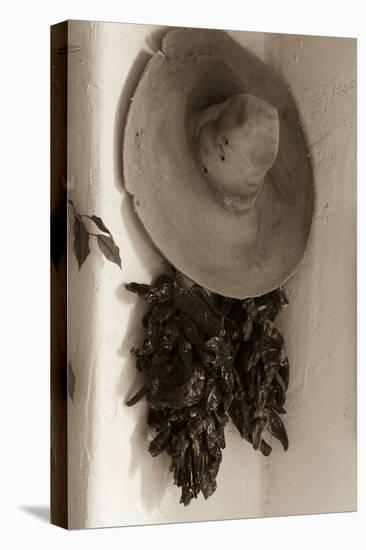 Old Hat and Ristras-Kathy Mahan-Premier Image Canvas