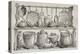 Old Illustration Of Bronze Pottery And Kitchen Utensils Found In Pompeii-marzolino-Stretched Canvas