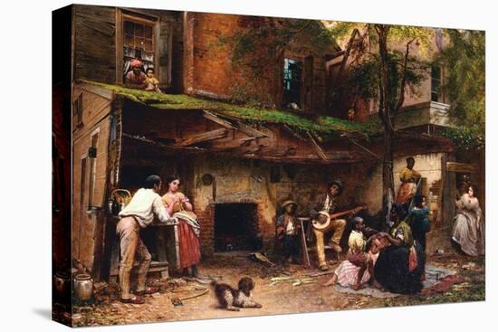 Old Kentucky Home, African American Life in the South-Eastman Johnson-Stretched Canvas