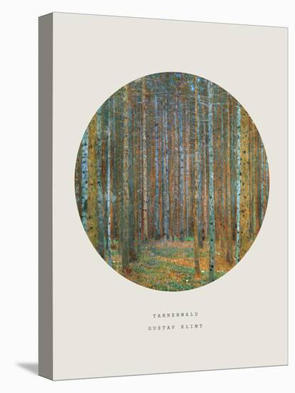 Old Masters, New Circles: Tannenwald (Pine Forest), c.1902-Gustav Klimt-Stretched Canvas