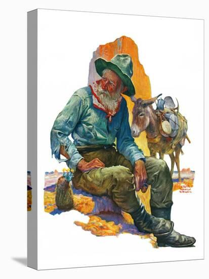 "Old Miner,"April 6, 1929-Edgar Franklin Wittmack-Premier Image Canvas