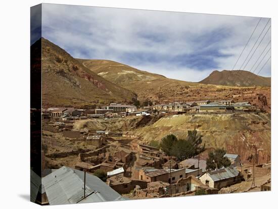 Old Mining Ghost Town of Pulacayo, Famously Linked to Butch Cassidy and Sundance Kid, Bolivia-Simon Montgomery-Premier Image Canvas