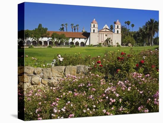 Old Mission Santa Barbara, Santa Barbara, California, United States of America, North America-Richard Cummins-Premier Image Canvas