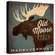 Old Moose Maple Syrup Made in Vermont-Ryan Fowler-Stretched Canvas