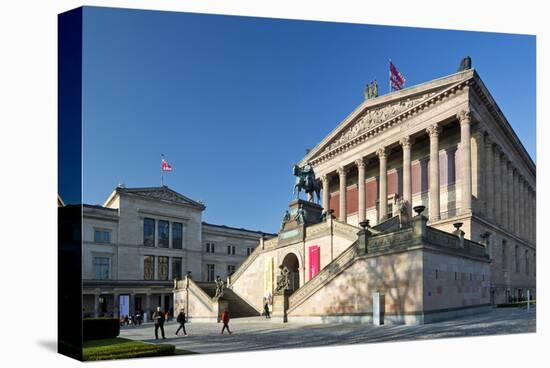 Old National Gallery, Alte Nationalgalerie, Museum Island, Berlin, Germany-null-Stretched Canvas
