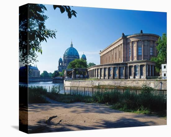 Old National Gallery Berlin-null-Stretched Canvas