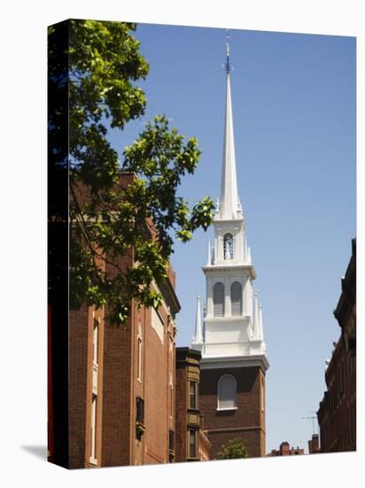 Old North Church, North End, Boston, Massachusetts, USA-Amanda Hall-Premier Image Canvas