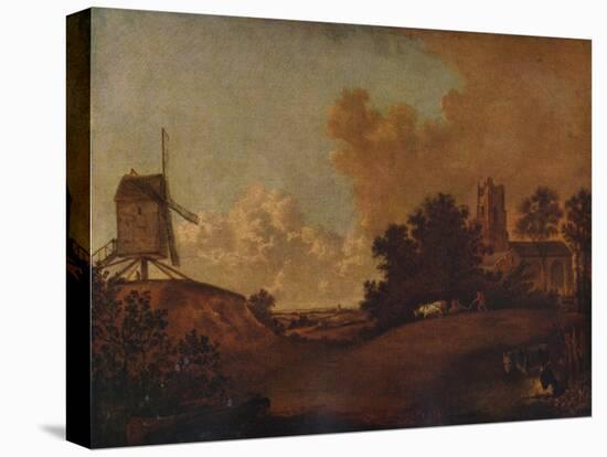 Old Orford Church and Mill, Suffolk, c1782-John Crome-Premier Image Canvas