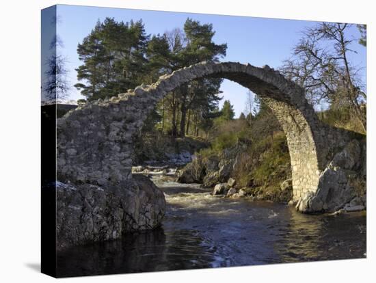 Old Packhorse Bridge, Carrbridge, Highlands, Scotland, United Kingdom, Europe-Gary Cook-Premier Image Canvas