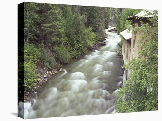 Old Power Plant on Sullivan Creek, Metaline Falls, Washington, USA-Jamie & Judy Wild-Premier Image Canvas