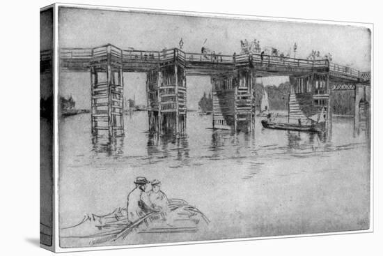 Old Putney Bridge, 1879-James Abbott McNeill Whistler-Premier Image Canvas