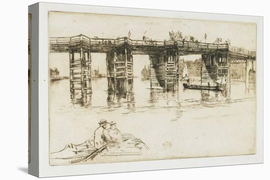 Old Putney Bridge, 1879-James Abbott McNeill Whistler-Premier Image Canvas