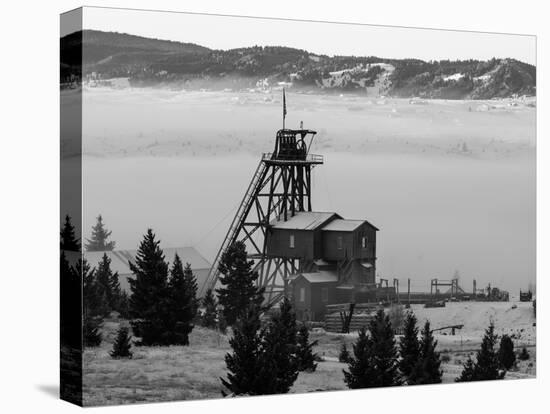 Old Relics Of Historic Mines Rise Above The Clouds In Butte, Montana-Austin Cronnelly-Premier Image Canvas