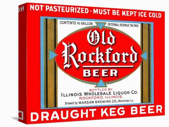 Old Rockford Beer-null-Stretched Canvas