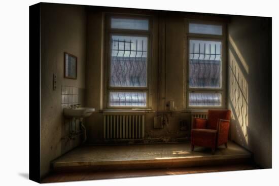 Old Room Interior with Chair-Nathan Wright-Premier Image Canvas