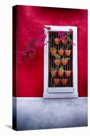 Old San Juan Window, Puerto Rico-George Oze-Premier Image Canvas