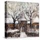 Old Street In Vitebsk In The Winter-balaikin2009-Stretched Canvas