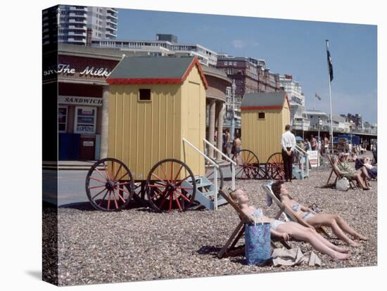 Old Style Bathing Suits in Brighton, 1968-Library-Premier Image Canvas