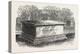 Old Tombs in Bunhill Fields Cemetery: Dr. Isaac Watts's Tomb, 1869-null-Premier Image Canvas