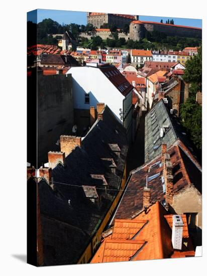 Old Town and Bratislava Castle From St. Michael's Tower, Bratislava, Slovakia-Glenn Beanland-Premier Image Canvas