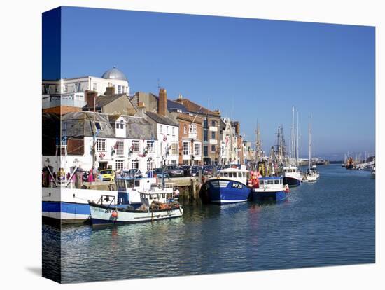 Old Town and Harbour, Weymouth, Dorset, England, United Kingdom, Europe-Jeremy Lightfoot-Premier Image Canvas