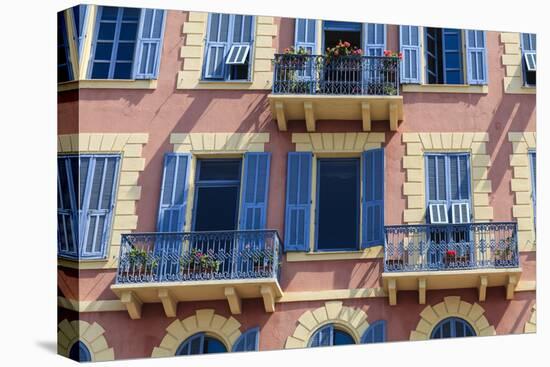 Old Town Architecture, Nice, Alpes Maritimes, Provence, Cote D'Azur, French Riviera, France, Europe-Amanda Hall-Premier Image Canvas