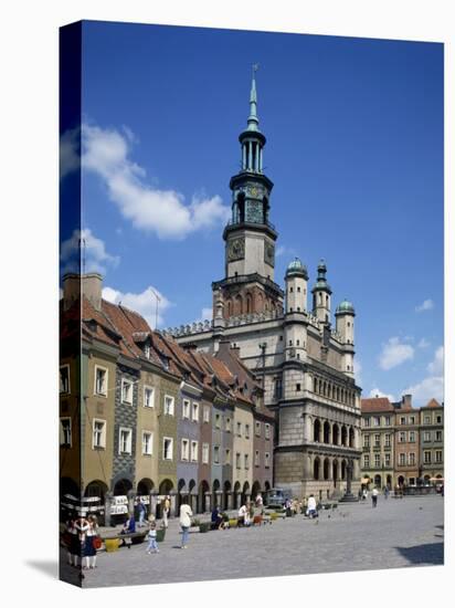 Old Town Market Place in Poznan on the River Warta, the Polish Capital Until Mid 11th C, Poland-Tovy Adina-Premier Image Canvas