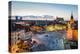 Old Town Panorama of Warsaw-Jacek Kadaj-Premier Image Canvas