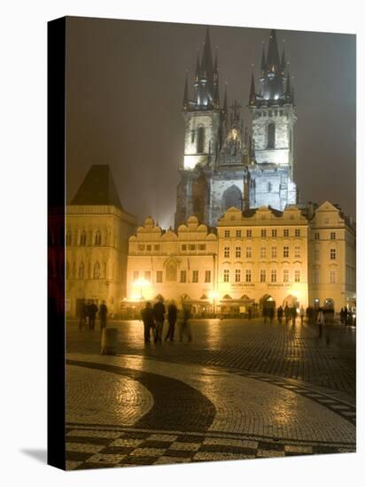 Old Town Square and Church of Our Lady Before Tyn, Prague, Czech Republic-Alan Klehr-Premier Image Canvas