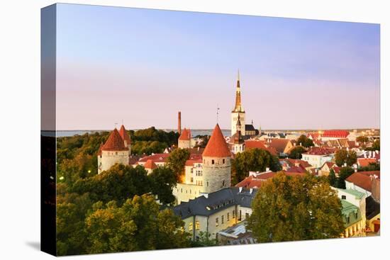 Old Town view from Toompea Hill, a Unesco World Heritage Site. Tallinn, Estonia-Mauricio Abreu-Premier Image Canvas