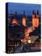 Old Town with Cathedral and Old Main Bridge, Wurzburg, Franconia, Bavaria, Germany, Europe-Hans Peter Merten-Premier Image Canvas