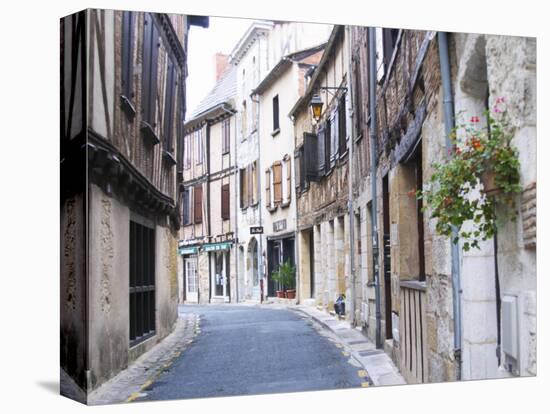 Old Town with Stone and Wooden Beam Houses, Bergerac, Dordogne, France-Per Karlsson-Premier Image Canvas