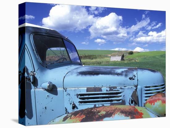 Old Truck, Palouse Region, near Pullman, Washington, USA-Darrell Gulin-Premier Image Canvas