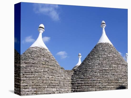 Old Trulli Houses with Stone Domed Roof, Alberobello, Unesco World Heritage Site, Puglia, Italy-R H Productions-Premier Image Canvas