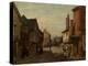 Old West Bridge Street, Leicester, 1875 (Oil on Canvas)-John Fulleylove-Premier Image Canvas