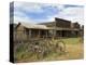 Old Western Wagons from the Pioneering Days of the Wild West at Cody, Montana, USA-Neale Clarke-Premier Image Canvas