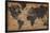 Old World Map-null-Stretched Canvas