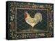 Old World Rooster-Kimberly Poloson-Stretched Canvas