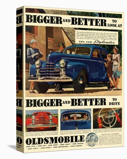 Oldsmobile - Better to Look At-null-Stretched Canvas