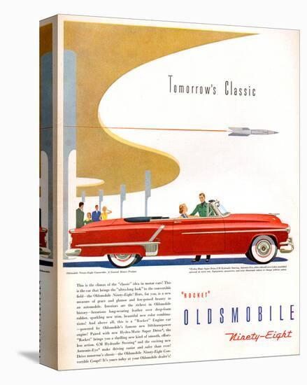 Oldsmobile-Tomorrow's Classic-null-Stretched Canvas