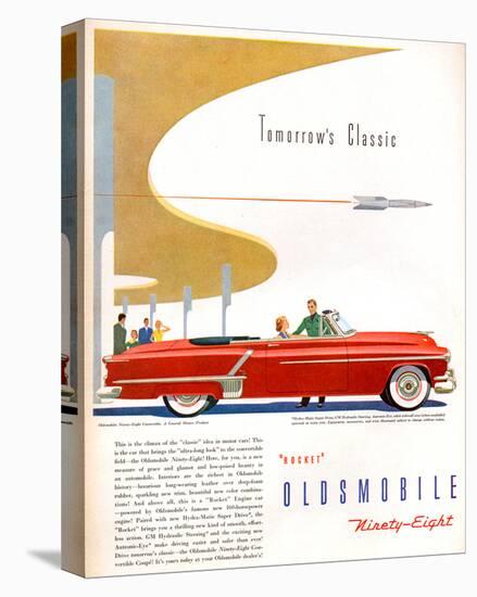 Oldsmobile-Tomorrow's Classic-null-Stretched Canvas