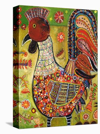 Olive Rooster-Jill Mayberg-Premier Image Canvas