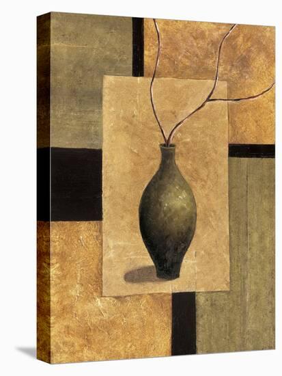 Olive Still Life II-Cyndi Schick-Stretched Canvas