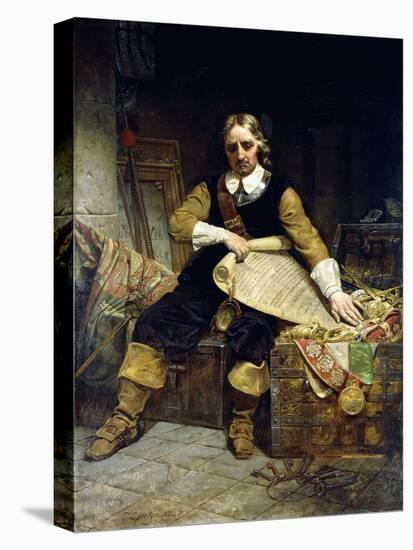 Oliver Cromwell, 1867-Emanuel Leutze-Premier Image Canvas