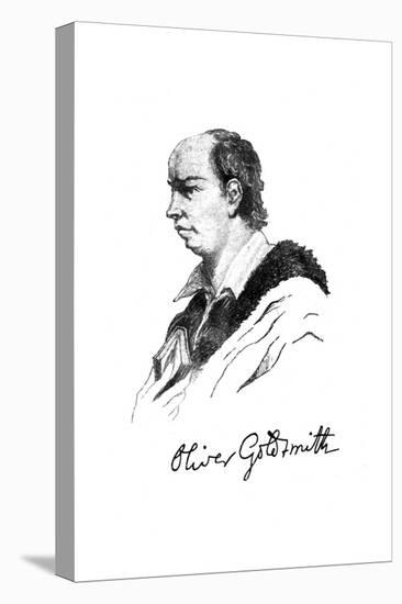 Oliver Goldsmith, Irish Writer, Poet, and Physician-Joshua Reynolds-Premier Image Canvas