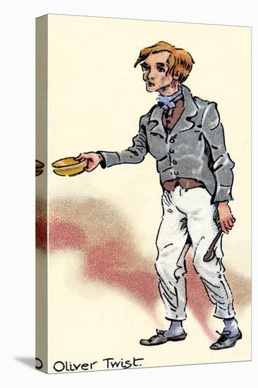 Oliver Twist - novel by Charles Dickens-Hablot Knight Browne-Premier Image Canvas