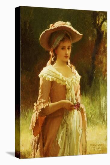 Olivia, 1880-Marcus Stone-Premier Image Canvas