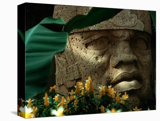 Olmec, Colossal Head, San Lorenzo, Xalapa Museum, Veracruz, Mexico-Kenneth Garrett-Premier Image Canvas