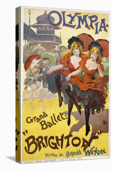 Olympia - Grand Ballet: "Brighton" Poster Advertisement-null-Premier Image Canvas