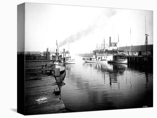 Olympia Harbor, Circa 1910-Asahel Curtis-Premier Image Canvas